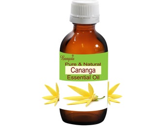Aceite esencial de Cananga, aromaterapia floral natural puro y relajante de Bangota