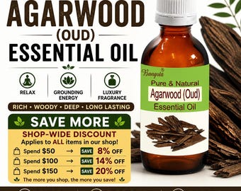Agarwood Oud Oil Natural Essential Oil Long Lasting Woody Luxury Fragrance Aromatherapy Perfume