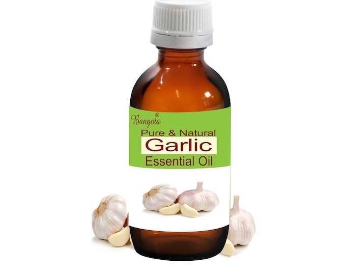 Garlic Pure & Natural Essential Oil Allium Sativum by Bangota 5ml to