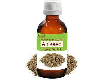Aniseed Pure & Natural Essential Oil Pimpinella anisum by Bangota (5ml to 100ml Glass Bottle and 250ml to 1000ml Aluminium Bottle)