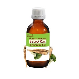 Burdock Root Pure & Natural Essential Oil Arctium lappa by Bangota (5ml to 100ml Glass Bottle and 250ml to 1000ml Aluminium Bottle