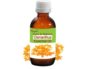 Osmanthus Pure & Natural Essential Oil Osmanthus fragrans by Bangota (5ml to 100ml Glass Bottle and 250ml to 1000ml Aluminium Bottle)