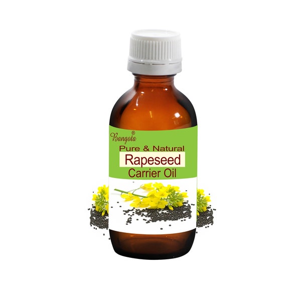 Rapsöl Pur & Natürliches Trägeröl Brassica campestris von Bangota (5ml bis 100ml Glasflasche und 250ml bis 1000ml Aluminiumflasche)