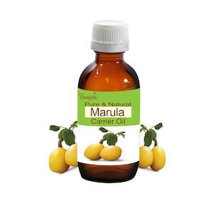 Marula Pure & Natural Carrier Oil Sclerocarya birrea by Bangota ( 5ml to 100ml Glass Bottle and 250ml to 1000ml Aluminium Bottle)
