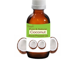 Coconut Oil: Pure Wood Pressed, Natural Skincare & Hair Care by Bangota
