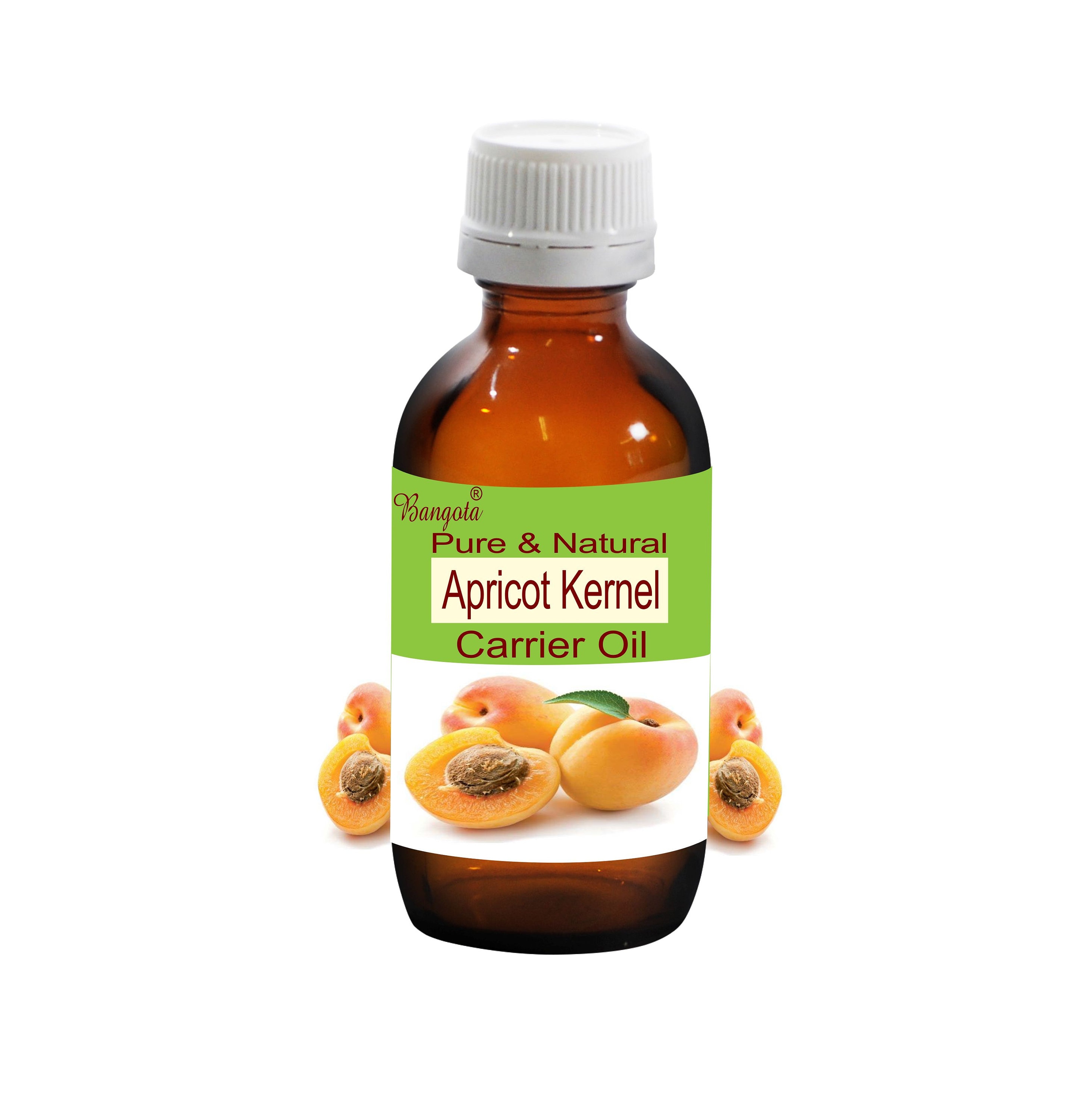 Apricot Kernel Pure Natural Carrier Oil Prunus Armeniaca by Bangota 5ml