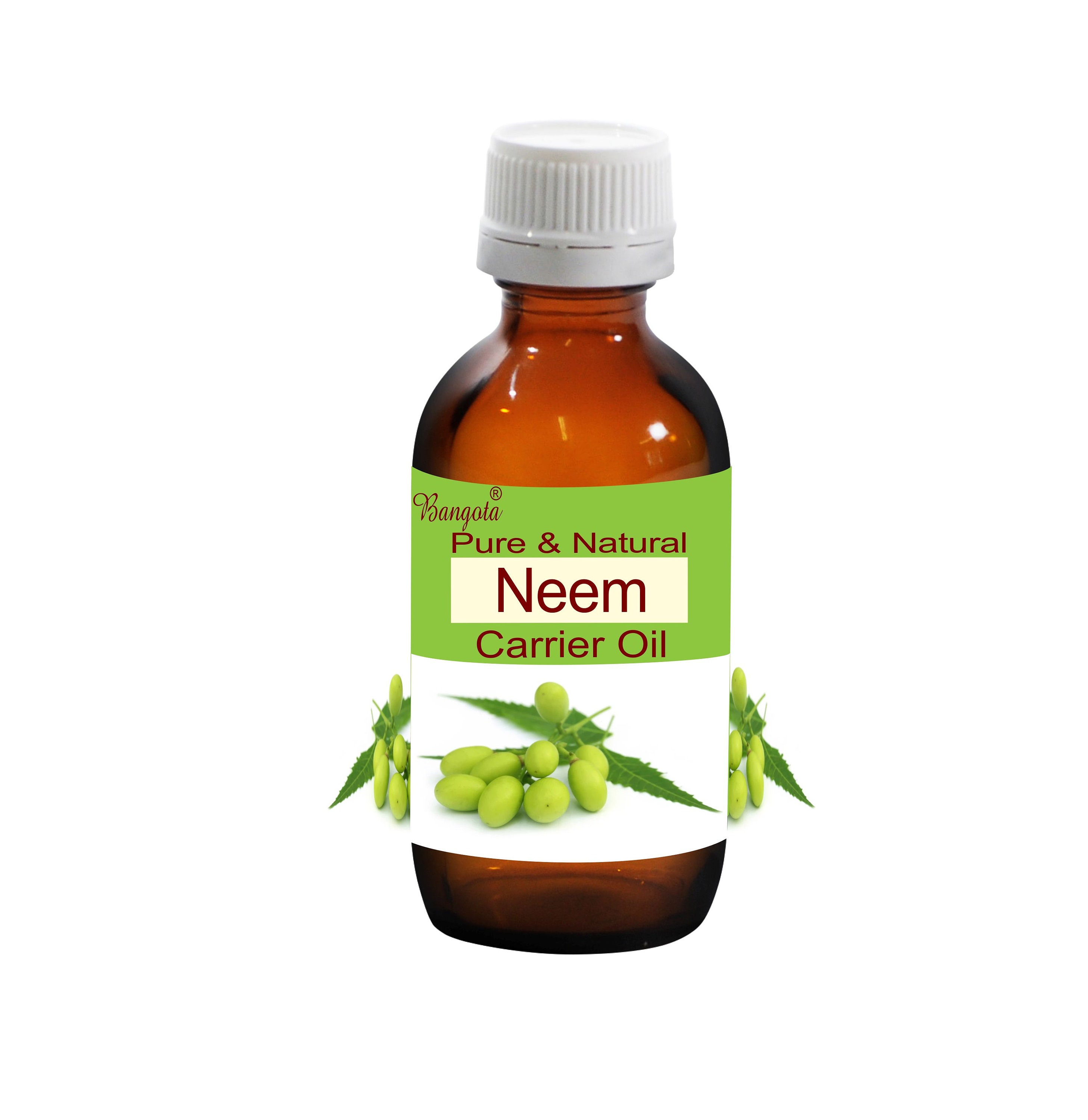 Huile De Neem Biologique Vierge Pressée à Froid - 500 Ml, Antibactérienne, Insectifuge
