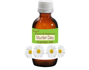 Mountain Daisy Pure & Natural Carrier Oil Celmisia semicordata by Bangota (5ml to 100ml Glass Bottle and 250ml to 1000ml Aluminium Bottle)