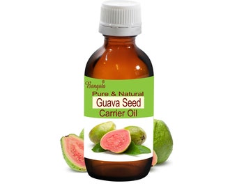 Guava Seed Carrier Oil, Pure Psidium Guajava, Natural Skincare by Bangota