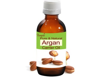 Aceite portador de argán puro natural prensado en frío para el cuidado nutritivo de la piel y el cabello de Bangota