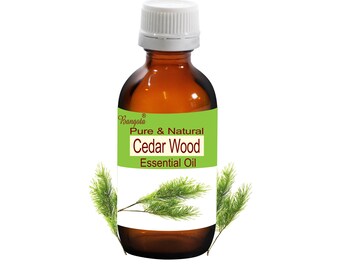 Cedar Wood Essential Oil, Pure Cedrus Deodara Oil by Bangota