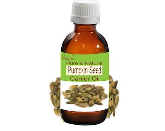 Pumpkin Seed Carrier Oil Cucurbita Pepo Pure Natural Skin Hair Care by Bangota