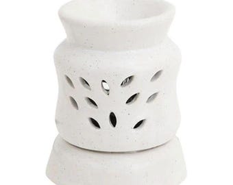 Handcrafted Ceramic Electric Aroma Diffuser – Soft Glow Night Lamp