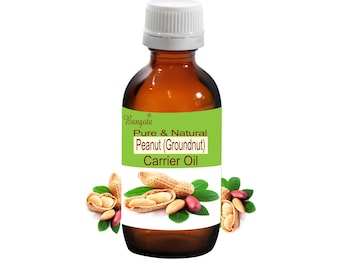 Peanut Carrier Oil - Natural Arachis Hypogaea Oil Nourishing van Bangota