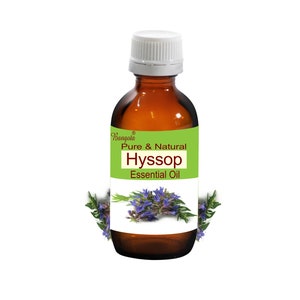 Hyssop Pure & Natural Essential Oil Hyssopus officinalis by Bangota ( 5ml to 100ml Glass Bottle and 250ml to 1000ml Aluminium Bottle)