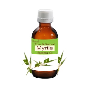 Myrtle Pure Natural Essential Oil Myrtus communis by Bangota ( 5ml to 100ml Glass Bottle and 250ml to 1000ml Aluminium Bottle)