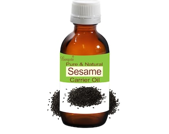 バンゴタのコールドプレス製法によるゴマキャリアオイル、ピュアゴマインディカムスキン＆ヘアケア