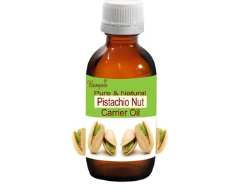 Pistachio Nut Carrier Oil Pistacia Vera Pure Natural Nourishing Skin Hair Care by Bangota