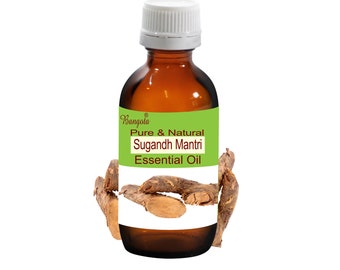 Sugandh Mantri Pure Natural Essential Oil HomalomenaÂ aromatica by Bangota (5ml to 100ml Glass Bottle and 250ml to 1000ml Aluminium Bottle)