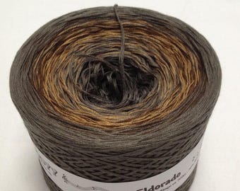El Dorado - Bronze Gradient Yarn - Cotton Yarn - Acrylic Yarn - Wolltraum Yarn - Color Changing Yarn - Ombré Yarn - Crochet Supplies