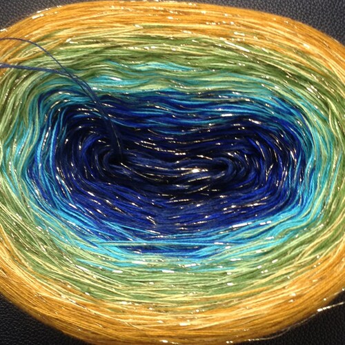 Peacock Custom Color Yarn Glitter Yarn Cotton Yarn Etsy