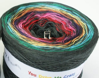 You Drive Me Crazy - Crochet Yarn - Knitting Yarn - Melodyy by Wolltraum - Ombré Yarn - Specialty Yarn - Shawl Yarn - Fingering Weight Yarn