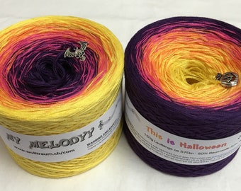 Halloween yarn | Etsy