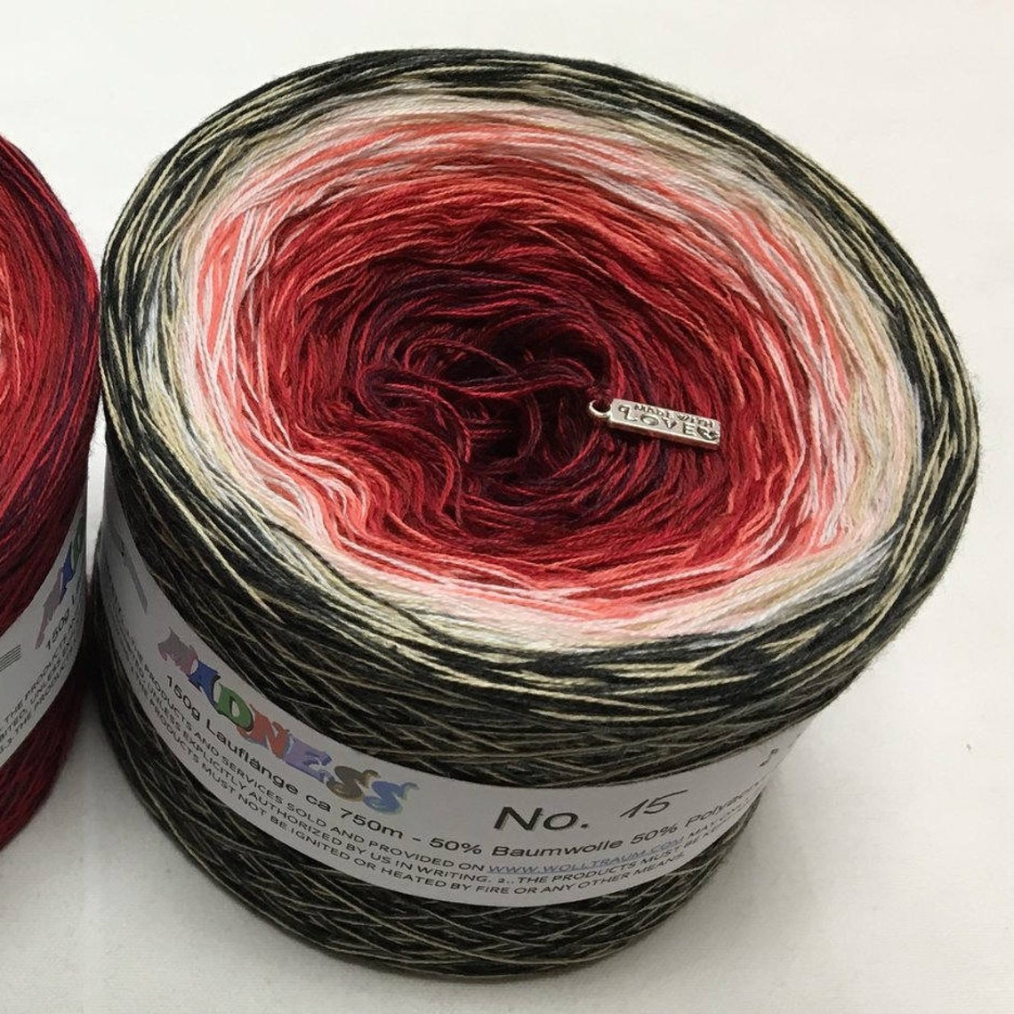 Madness Collection 15 Specialty Yarn Cotton Yarn Etsy