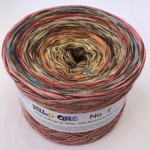 Wild One 8 Specialty Yarn Gradient Yarn Crochet Yarn Knitting Yarn Wolltraum Yarn Ombre Yarn Yarn Threads Crazy Yarn image 1