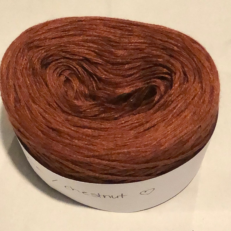 Single Color Yarn 1 A through N Names Uni Cakes Wolltraum Yarn One Color Yarn Cotton Yarn Acrylic Yarn Plied Yarn image 3