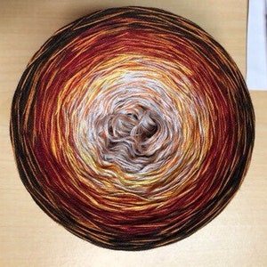 Autumn Essence - Fall Color Yarn - Wolltraum Yarn - Gradient Yarn - Crochet Yarn - Knitting Yarn - Ombre Yarn - Yarn Threads - 4 Ply Yarn