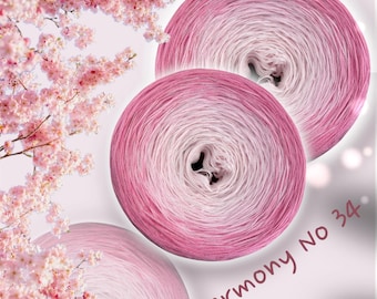Harmony #34 - Wolltraum Yarn - Specialty Blended Yarn - Harmony Collection - Gradient Yarn Threads - Unspun Yarn - Ombre Blend Yarn