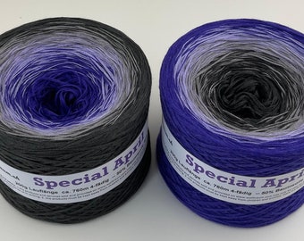 April Special - Yarn of The Month - Gradient Yarn - Limited Edition Yarn - My Melodyy Wolltraum - Cake Yarn - Yarn Gift - Ombre Yarn