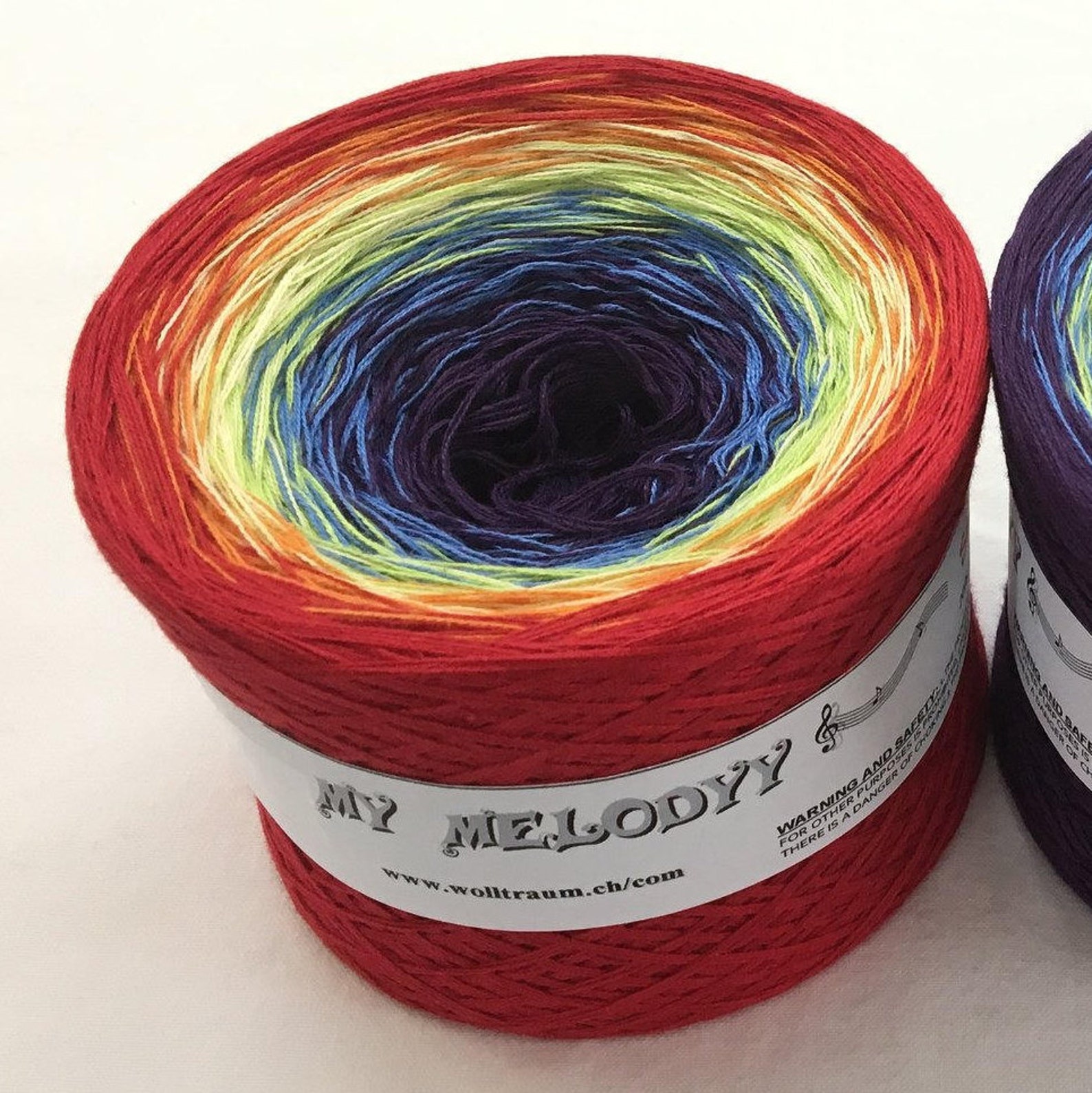 Shes A Rainbow Rainbow Yarn Rainbow Gradient Yarn Etsy