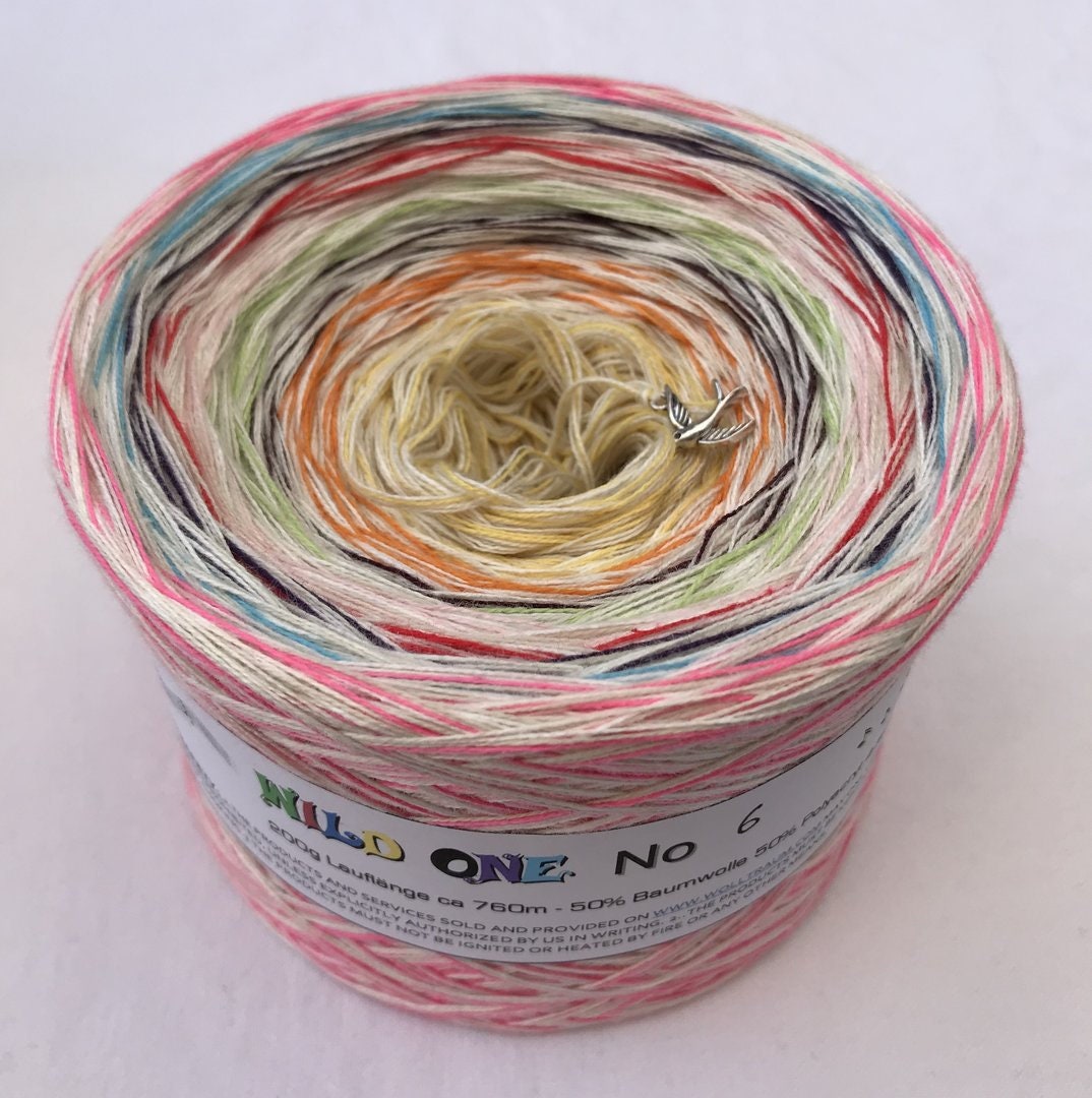 Wild One 6 Specialty Yarn Gradient Yarn Crochet Yarn Etsy