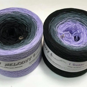 I Swear - 3 Ply - Gradient Yarn - Crochet Yarn - Knitting Yarn - Melodyy by Wolltraum - Ombré Yarn - Clothing Yarn - Light Fingering Yarn