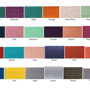 Single Color Yarn #2 (O Through Z Names) - Solid Yarn Cake - Uni Yarn - Wolltraum Yarn - One Color Yarn - Cotton Yarn - Acrylic Yarn - Yarn