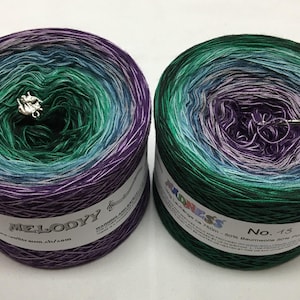 Madness 13 - 3 Ply Yarn - Unique Yarn - Cotton Yarn - Acrylic Yarn - Wolltraum Yarn - Crazy Yarn - Gradient Yarn - Yarn -Super Fine Yarn