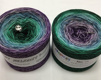 Madness 13 - 3 Ply Yarn - Unique Yarn - Cotton Yarn - Acrylic Yarn - Wolltraum Yarn - Crazy Yarn - Gradient Yarn - Yarn -Super Fine Yarn