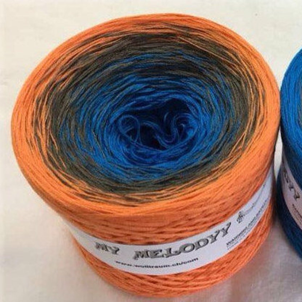 Orange Crush 4 Ply Gradient Yarn Crochet Yarn Knitting Etsy