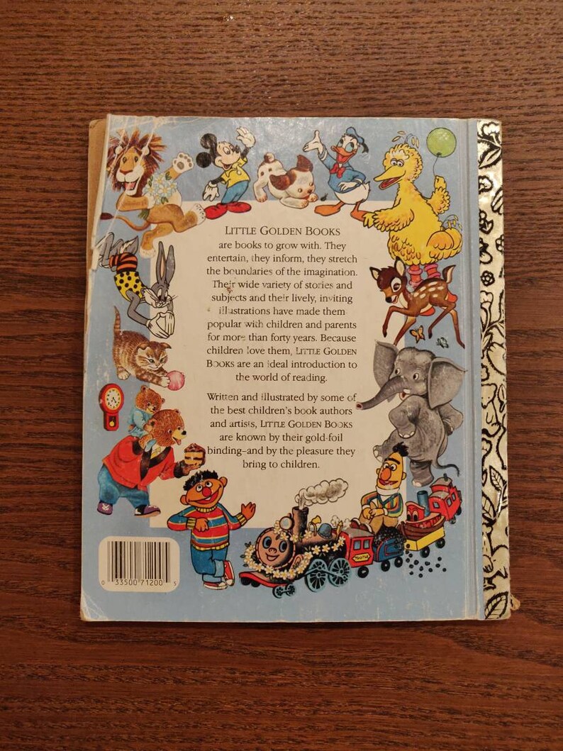 Grover Takes Care of Baby Little Golden Book Sesame Street Etsy