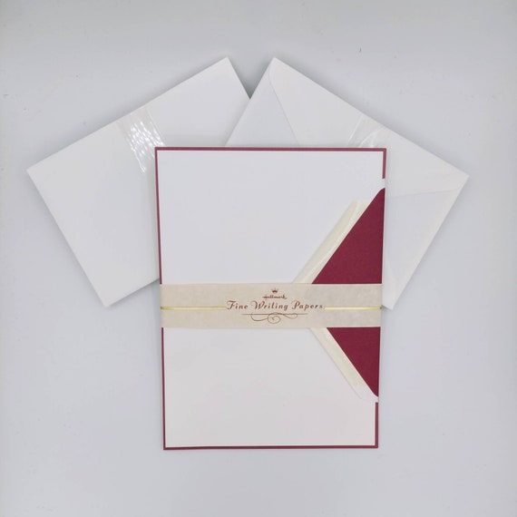 Hallmark Fine Writing Papers Vintage Stationary Hallmark Etsy