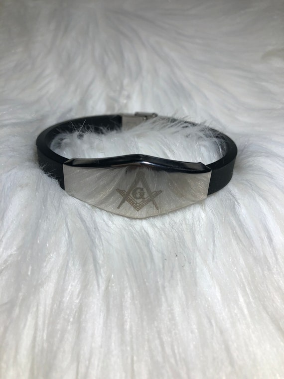 masonic silicone bracelets