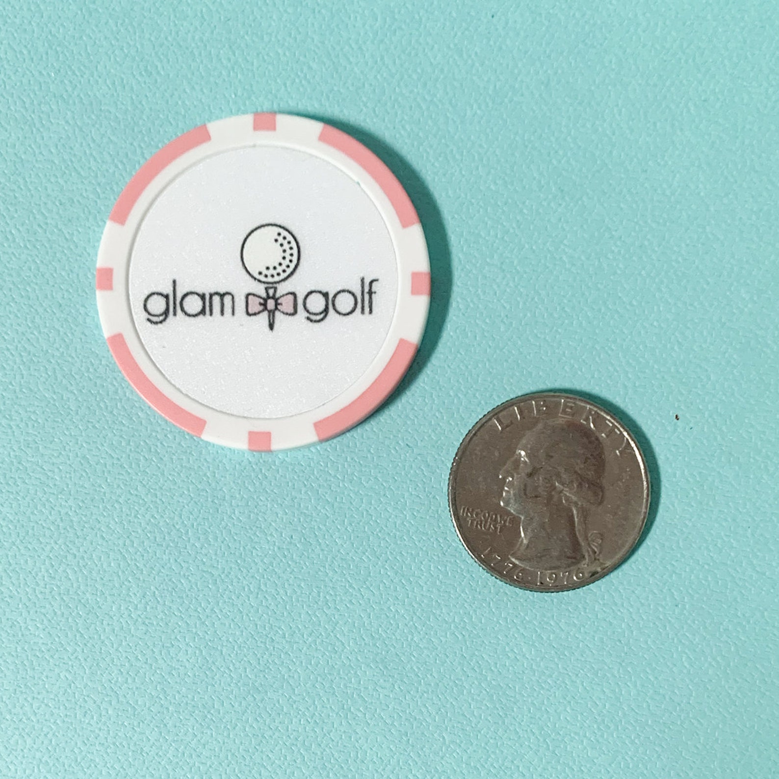 Golf Markers Poker Chip Golf Markersladies Fun Poker Golf Etsy
