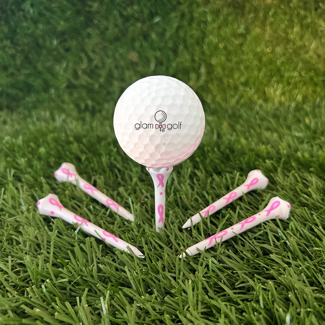 Custom Golf Teesbreast Cancer Golf Teesladies Golf Teeswhimsical