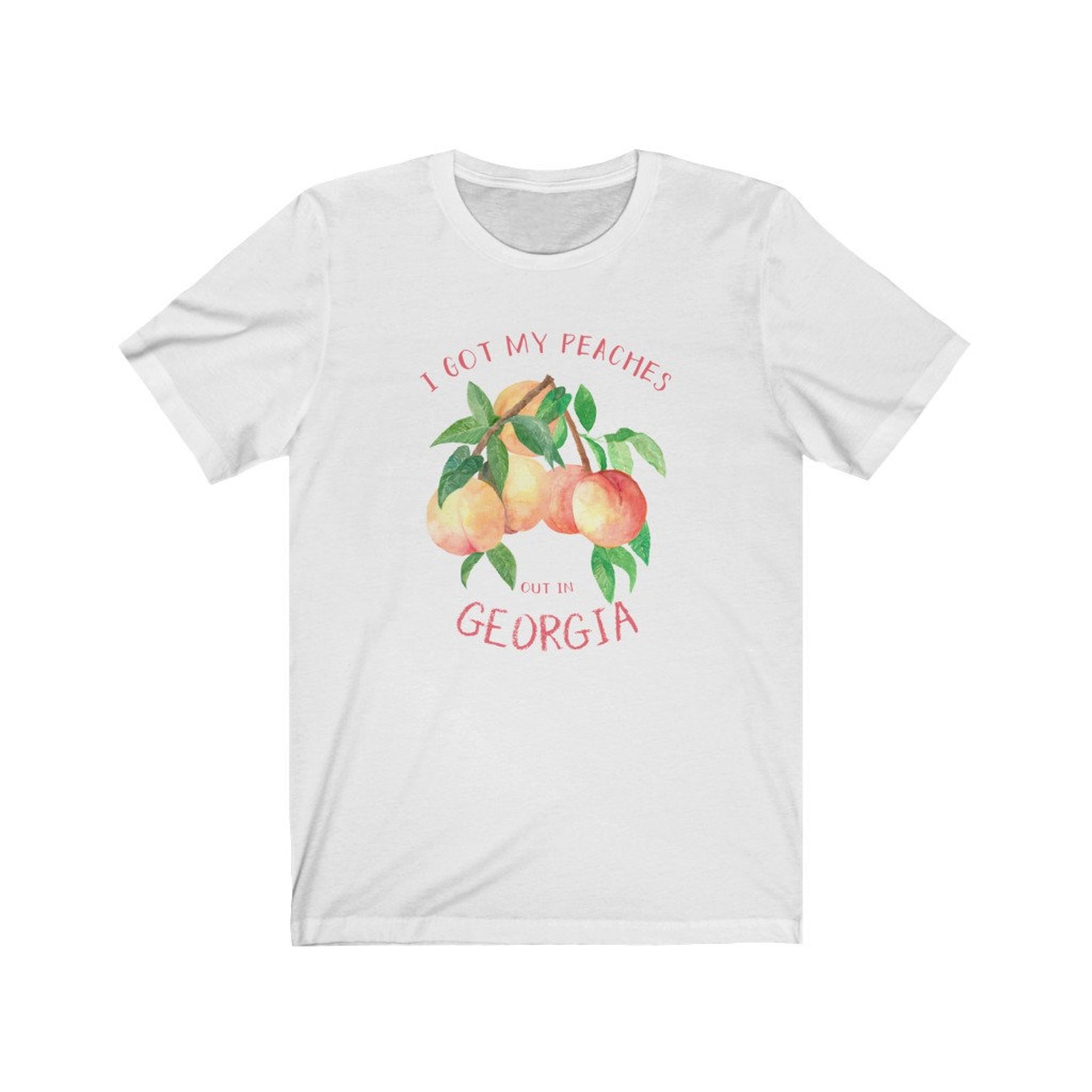 I got my peaches out in Shirt Peachy T Etsy