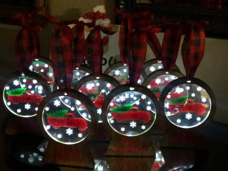 Download LASER CUT SVG Lighted Christmas ornament. Cut file only ...