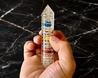 Trinity Wave Crystal - Acupressure Meridian Wand
