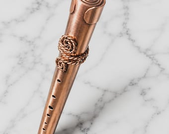Copper Whistle Flute (Low Pitch)