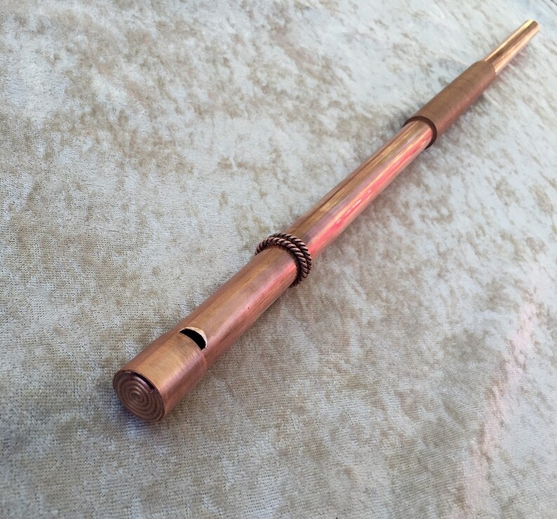 Overtone Copper Whistle koncovka Etsy
